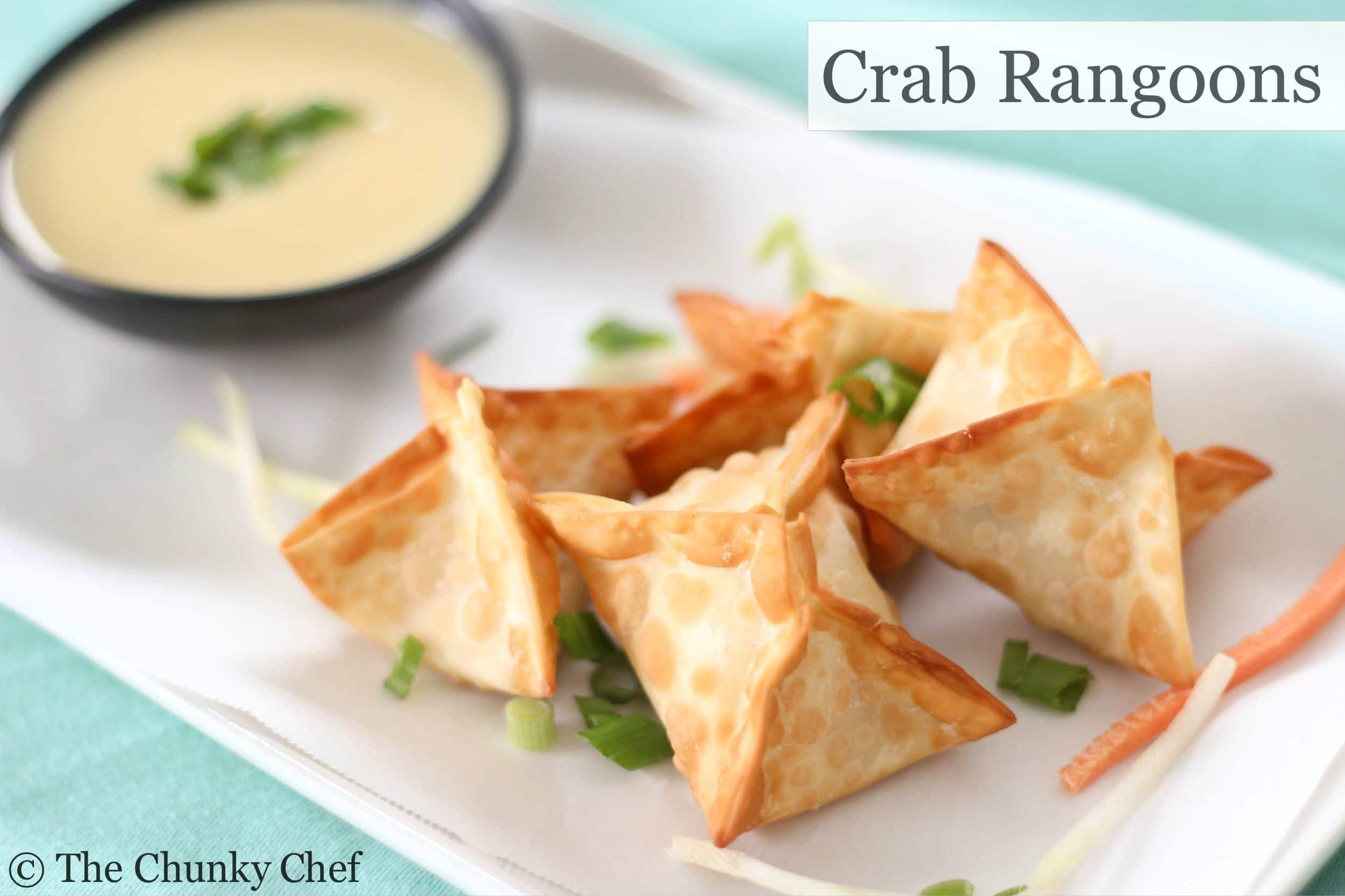 Crab Rangoons The Chunky Chef