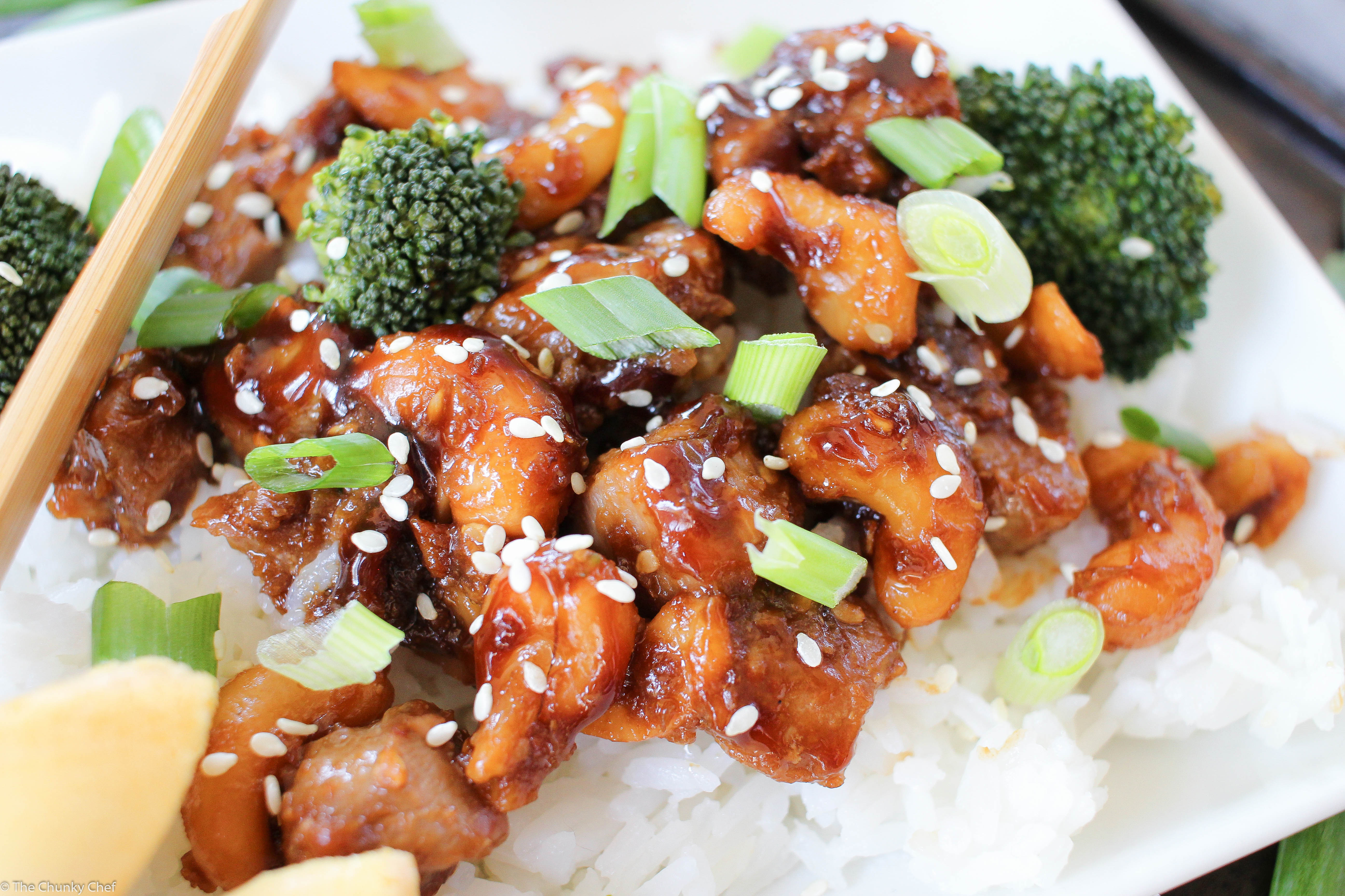 Takeout Style Spicy Cashew Chicken The Chunky Chef