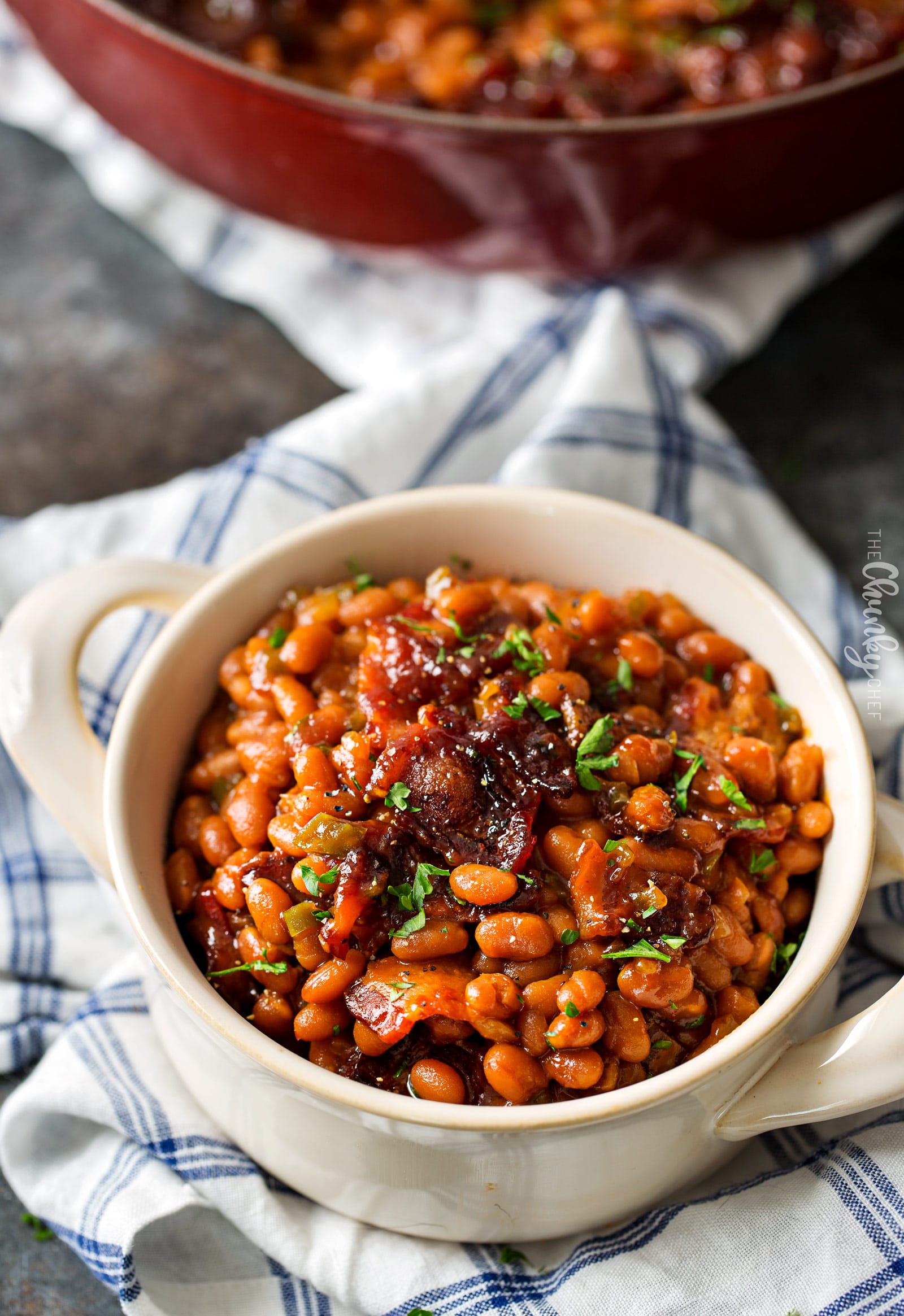Brown Sugar and Bacon Baked Beans The Chunky Chef