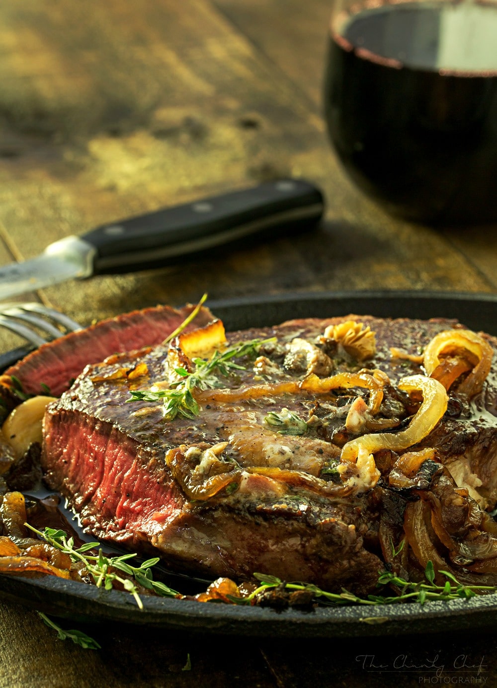 Pan Seared Steak Recipe - Grandbaby Cakes