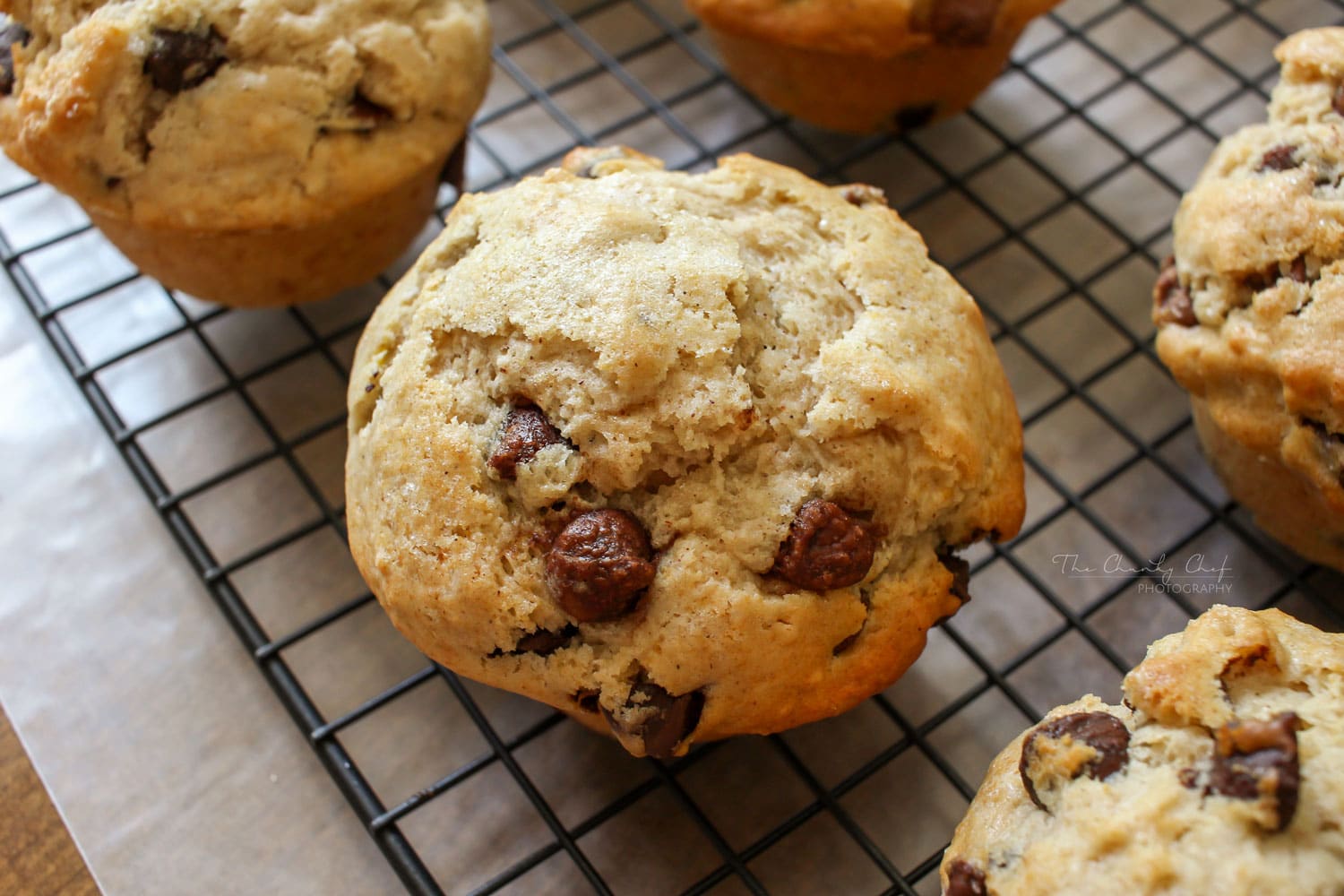 KidFriendly Chocolate Chip Muffins The Chunky Chef