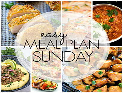 Easy Meal Plan Sunday (Week 80)