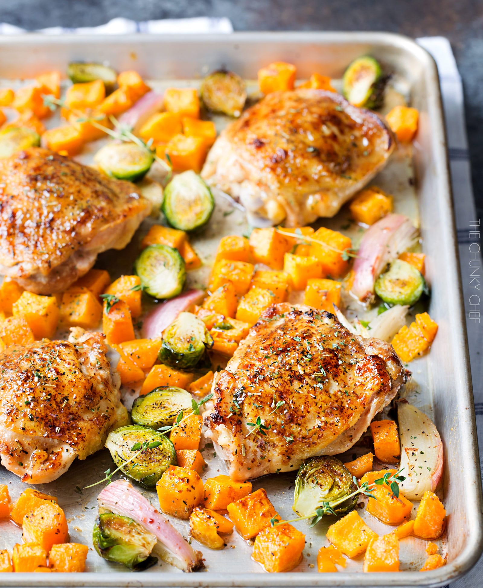 boneless chicken thigh sheet pan recipes