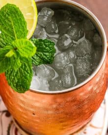 Classic Moscow Mule Cocktail