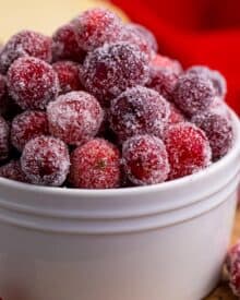 Sugared Cranberries