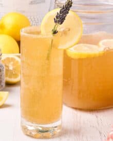 Boozy Lavender Lemonade