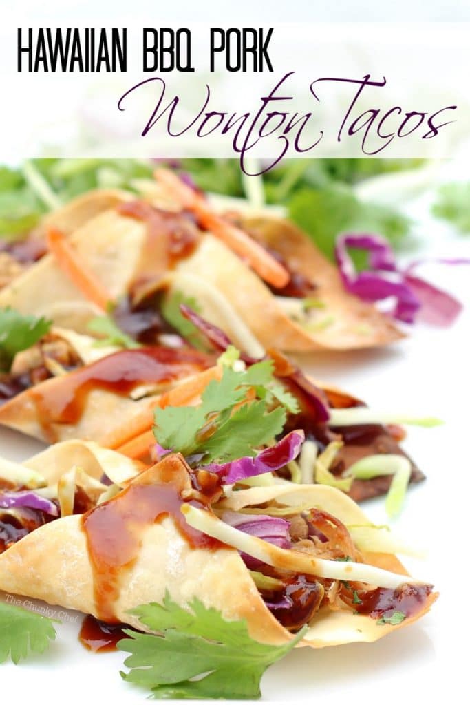 These Hawaiian pork tacos are sweet and saucy with an attitude... absolutely delicious! Wanna hear the BEST part? And no, it's not that tantalizing sauce... it's that the crockpot does most of the work for you!