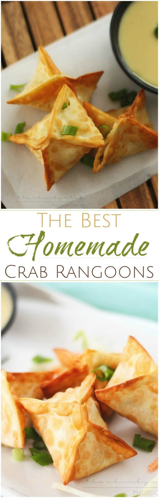 Crab Rangoons - The Chunky Chef