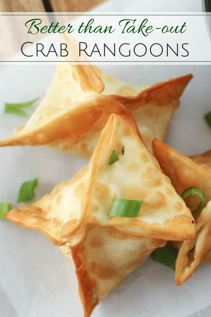 Crab Rangoons The Chunky Chef