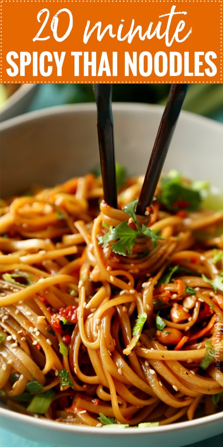 20 Minute Spicy Thai Noodles The Chunky Chef,What Is Pectin