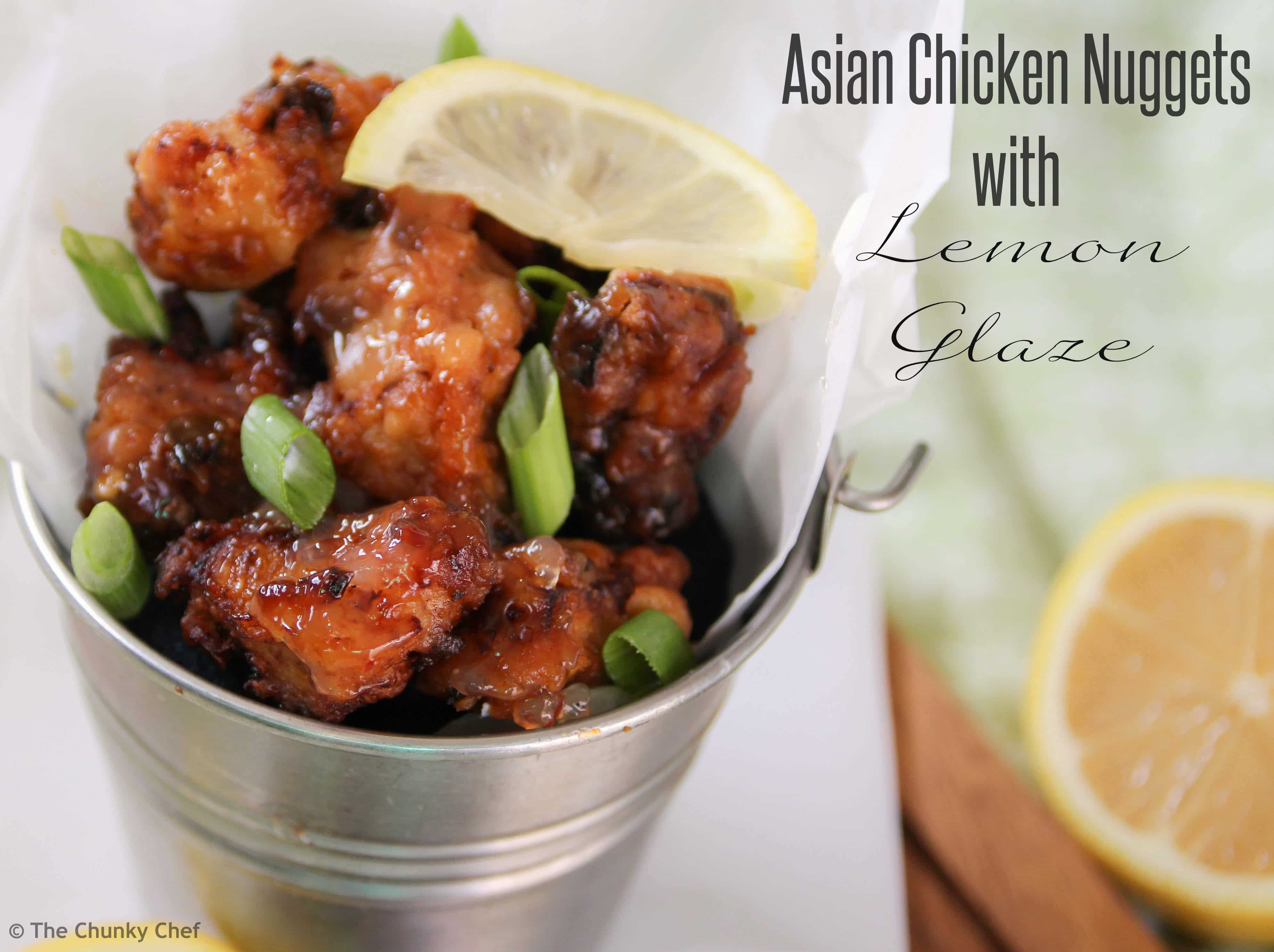Asian-style Chicken Nuggets - The Chunky Chef