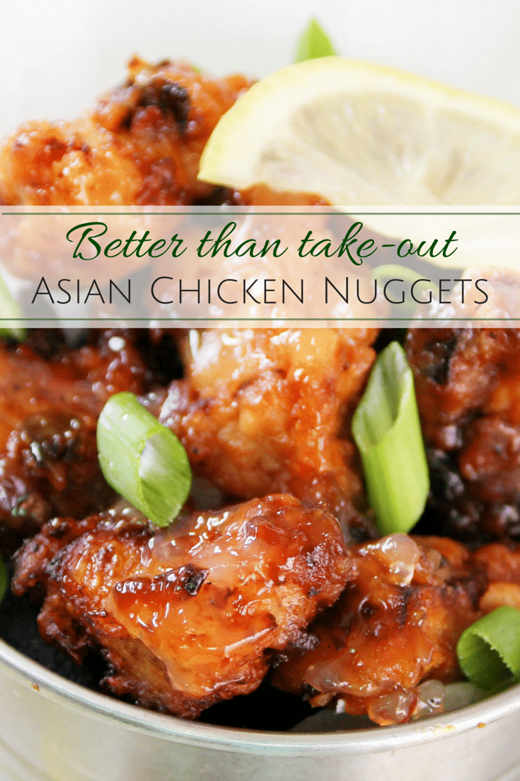 These chicken nuggets are fantastic! A twist on the classic with a glaze that will amaze you... try them tonight!