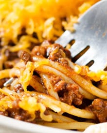 Copycat Skyline Cincinnati Chili | Unique and flavorful, this regional chili is rich, meaty, packed with spices, and can be served in so many ways! Try Cincinnati's spin on chili! | https://www.thechunkychef.com | #dinner #cincinnati #chili #copycat #homemade #easyrecipe