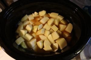 These mashed potatoes are insanely good! Having them cook in the slow cooker all day really develops the flavor, plus makes it easier on you!