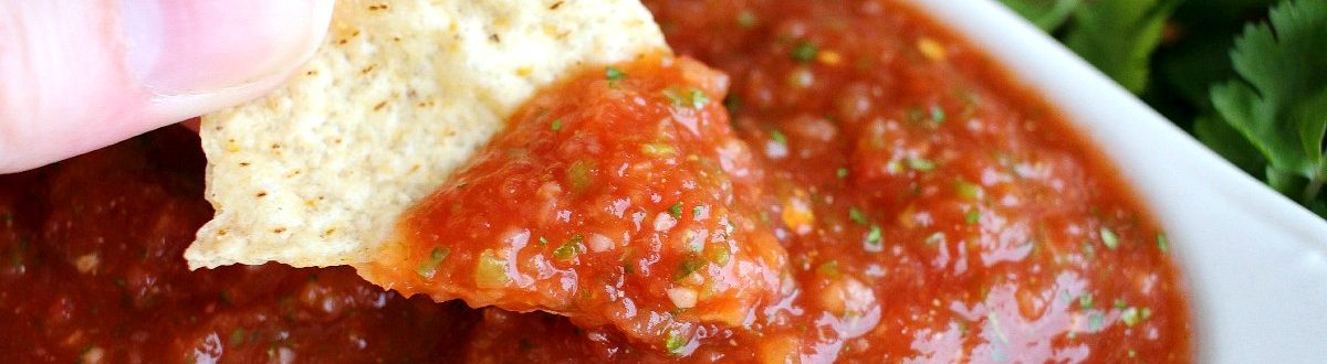 Bright and fresh, this salsa is the best you've ever tasted! So easy to make and it's sure to "wow" anyone you make it for!