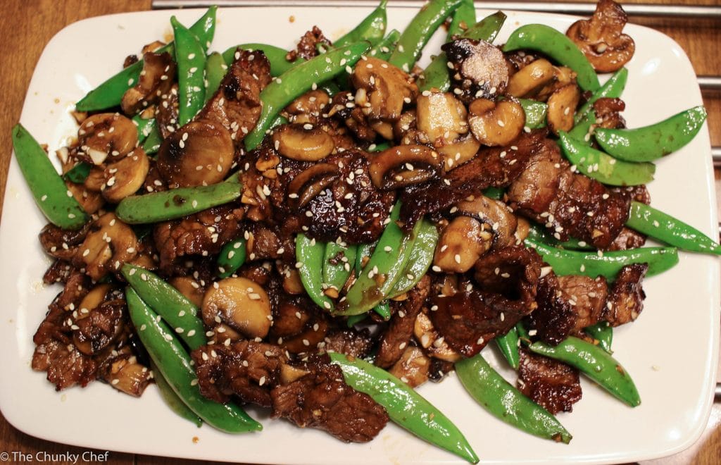 Deliciously savory and easy to make... try this Asian Beef with Sugar Snap Peas tonight!