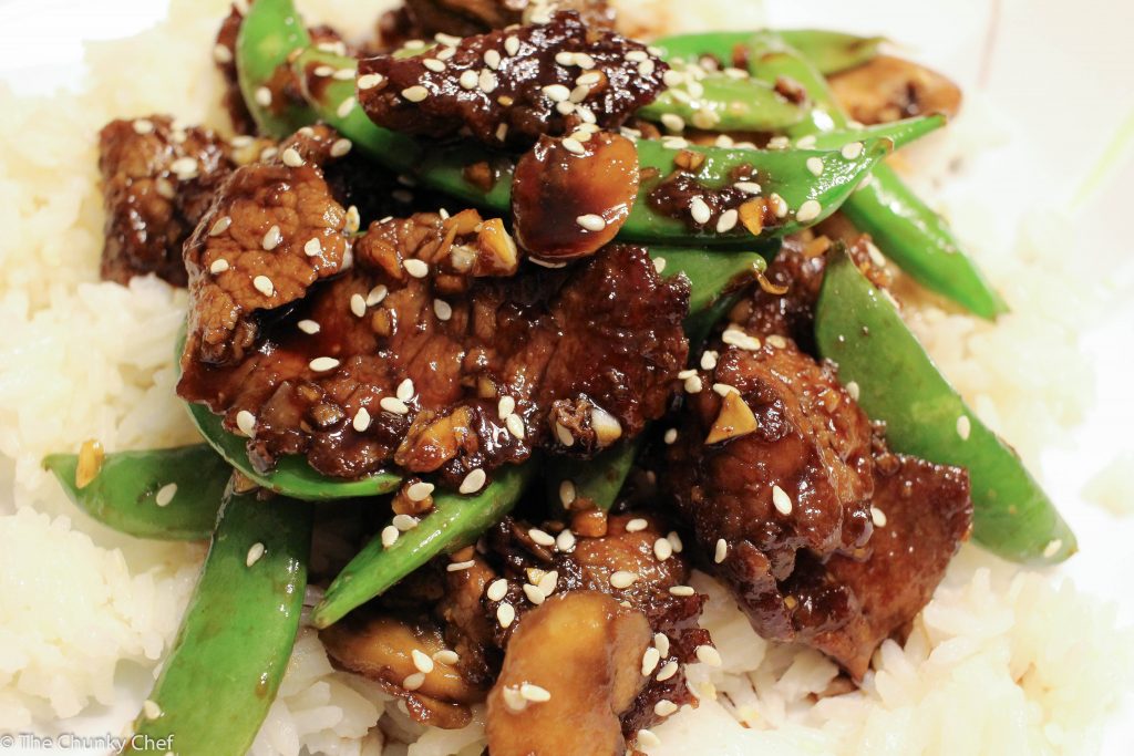 Deliciously savory and easy to make... try this Asian Beef with Sugar Snap Peas tonight!