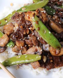 Deliciously savory and easy to make... try this Asian Beef with Sugar Snap Peas tonight!