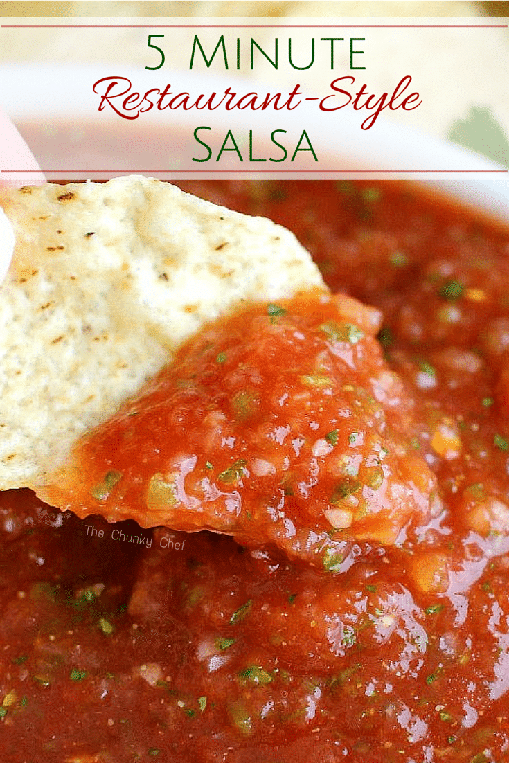 Bright and fresh, this salsa is the best you've ever tasted! So easy to make and it's sure to "wow" anyone you make it for!