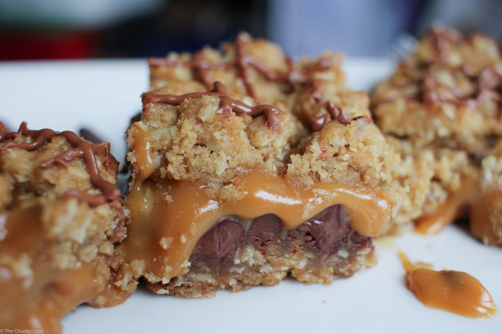 The perfect sweet treat for any occasion... these carmelitas are full of sweet oats, luscious chocolate and decadent melted caramel! Carmelitas - The perfect sweet treat for any occasion... these carmelitas are full of sweet oats, luscious chocolate and decadent melted caramel!
