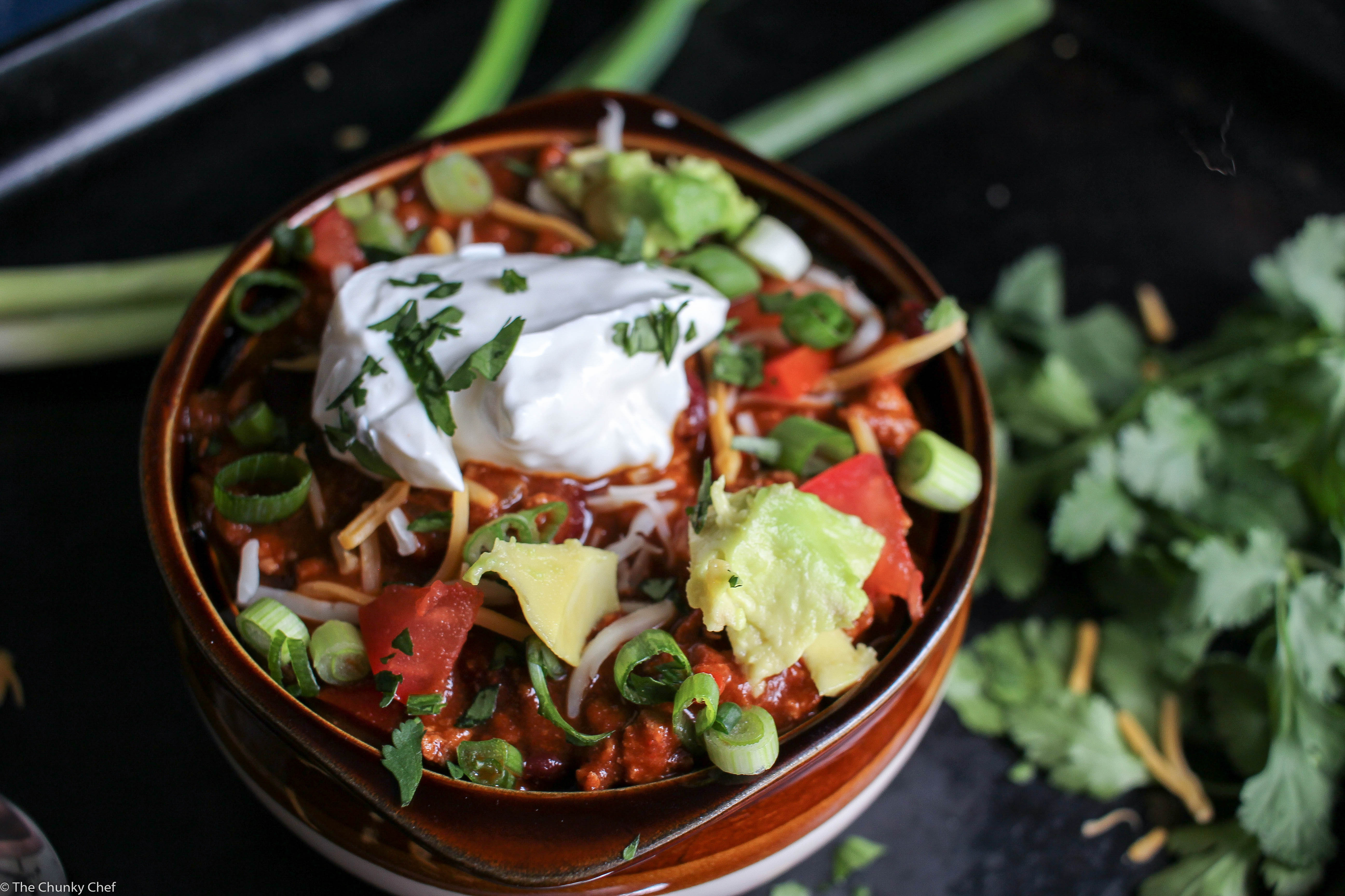 Heart Healthy Turkey Chili The Chunky Chef