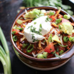Heart Healthy Turkey Chili - Chili is such a perfect winter meal, so how about making this heart healthy yet super hearty turkey chili tonight? You won't believe how great it tastes!