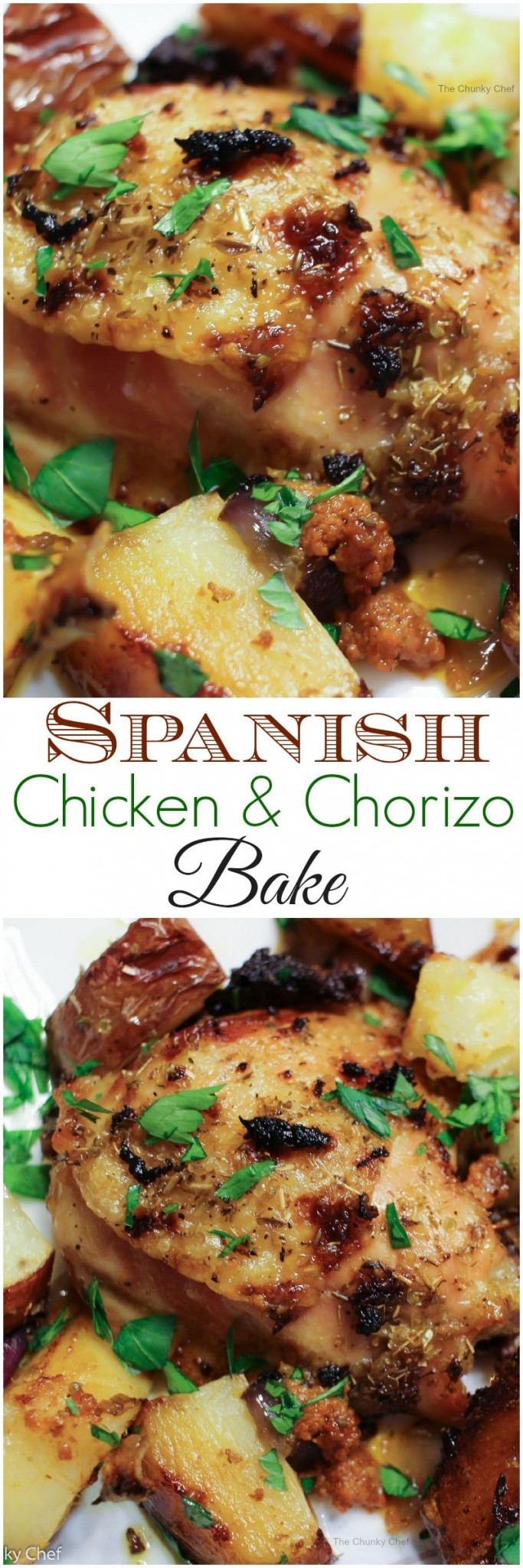Spanish Chicken and Chorizo Bake The Chunky Chef