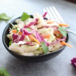 Perfectly sweet and deliciously tangy, this coleslaw is sure to be a crowd pleaser!