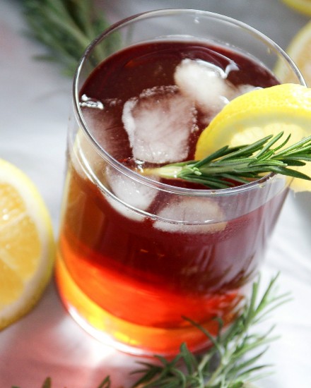 The classic sweet iced tea gets a refreshing twist from the addition of a lemon and rosemary simple syrup. Prepare to drink your new favorite tea!