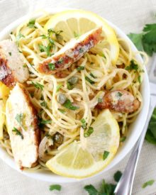 A quick and easy classic Italian dish, on your table in 30 minutes! Your family will love the bright fresh flavors of this easy lemon chicken piccata.