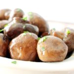 Three ingredients is all you need to make the most delicious and flavorful mushrooms! Just toss them in a slow cooker and let it do the work for you!