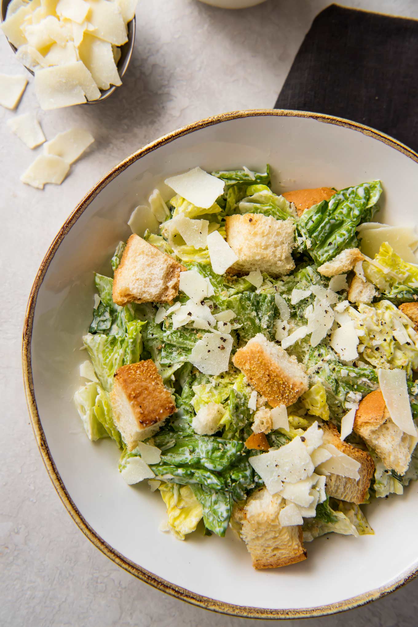 Homemade Caesar Salad Dressing - The Chunky Chef