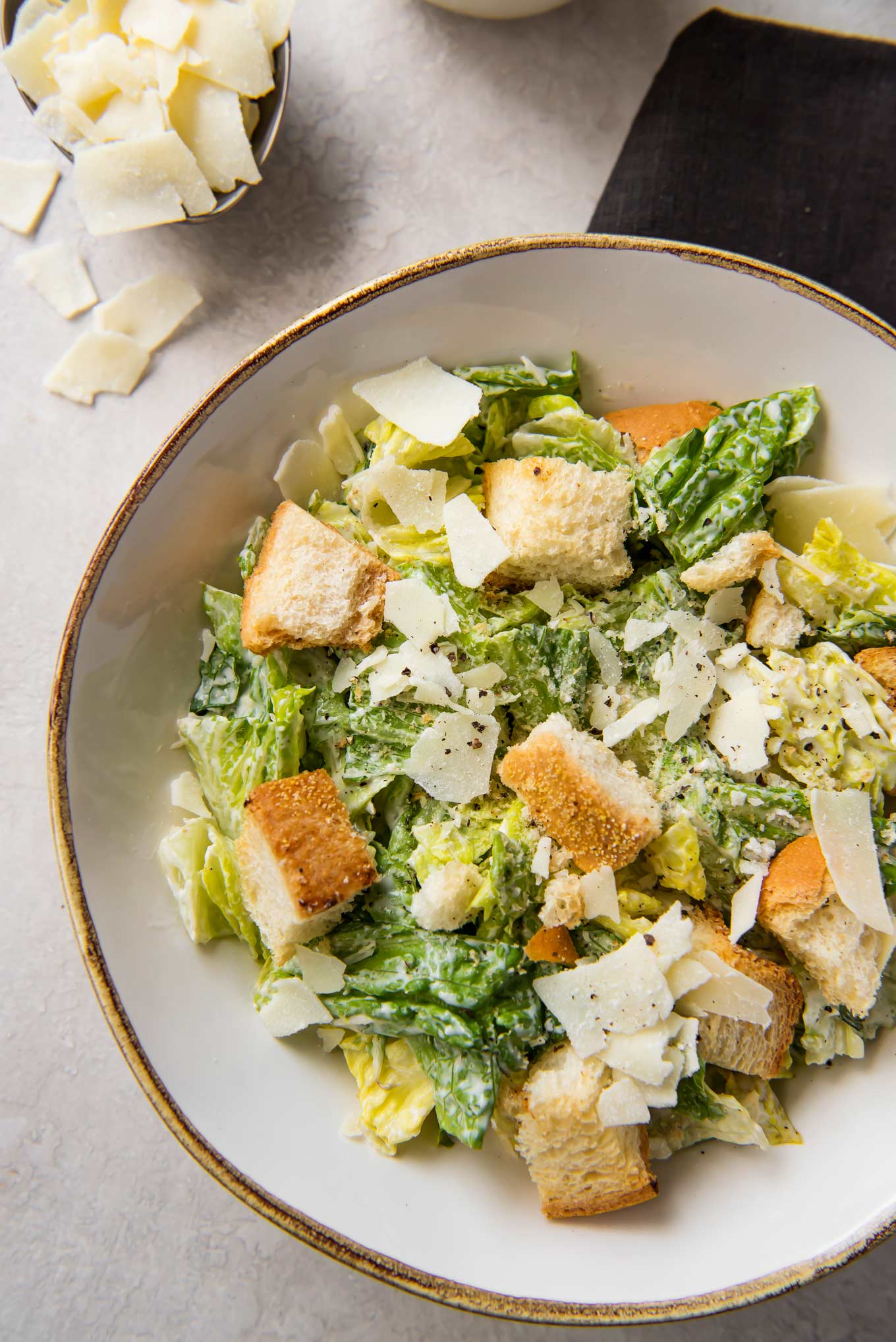 Homemade Caesar Salad Dressing - The Chunky Chef