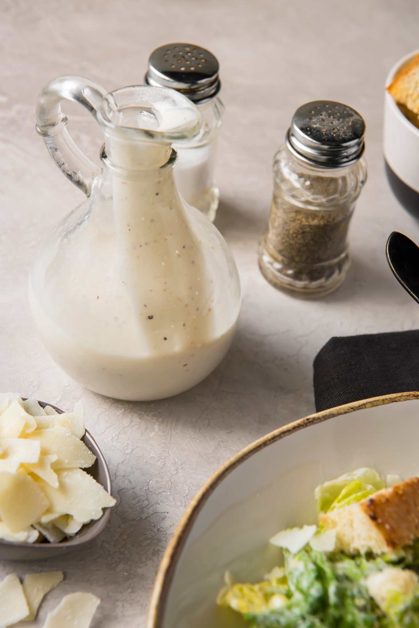 Homemade Caesar Salad Dressing The Chunky Chef