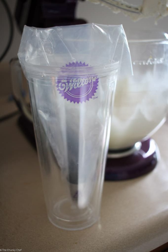 How to easily add frosting to piping bag