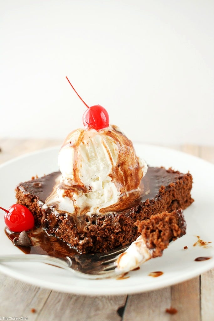 Coca Cola Brownie Sundae