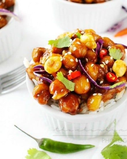 Your favorite takeout Kung Pao dish, gone vegan!! Hearty, satisfying, and deliciously spicy... you'll be amazed at the fantastic flavor of this dish!