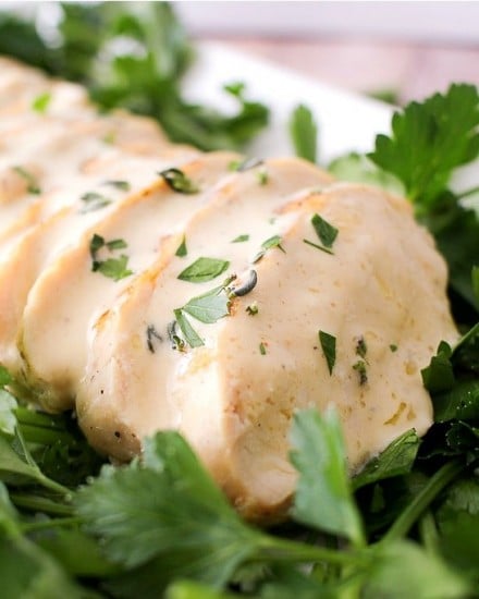 If you're looking for a recipe to switch up your chicken routine, try this pan seared chicken with a creamy mustard sauce! Simple. Easy. Flavorful!