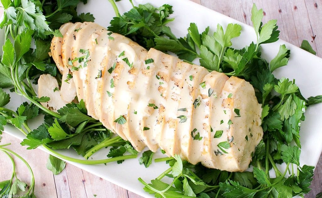 If you're looking for a recipe to switch up your chicken routine, try this pan seared chicken with a creamy mustard sauce!  Simple. Easy. Flavorful!