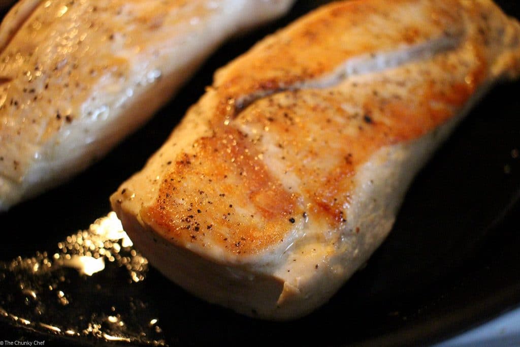 If you're looking for a recipe to switch up your chicken routine, try this pan seared chicken with a creamy mustard sauce!  Simple. Easy. Flavorful!