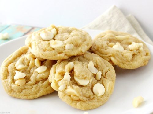 White Chocolate Macadamia Nut Cookies The Chunky Chef