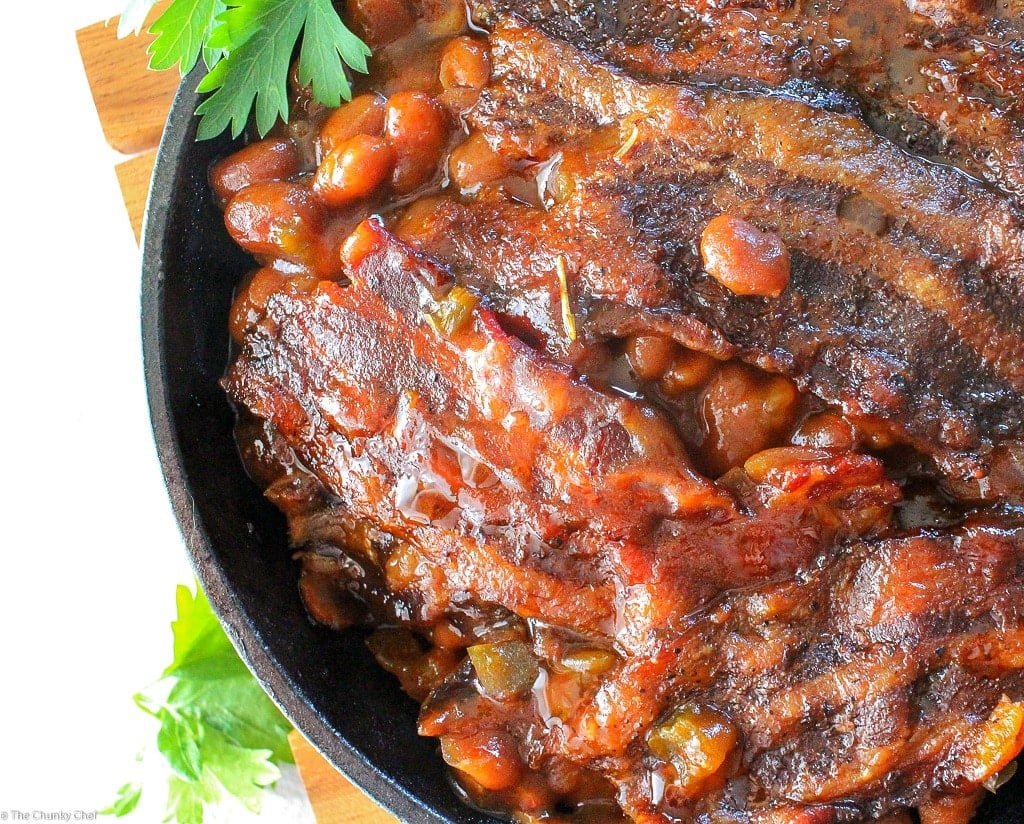 Brown Sugar and Bacon Baked Beans20 The Chunky Chef