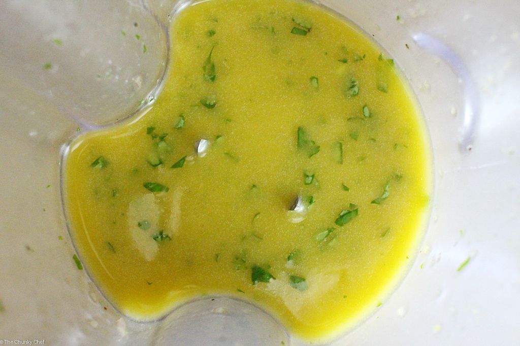 Basil Shallot and Red Wine Vinaigrette The Chunky Chef