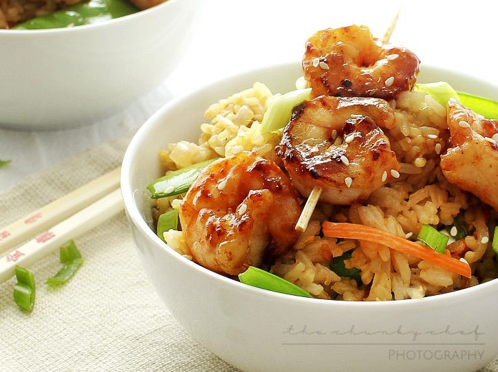 A fast and easy shrimp fried rice recipe that tastes better than Chinese takeout, and you can get on the table in 20 minutes! Perfect for a weeknight meal!