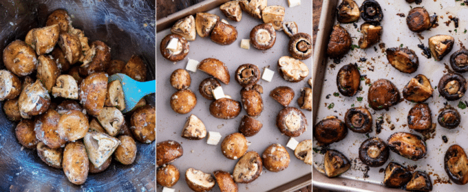 how to make balsamic roasted mushrooms