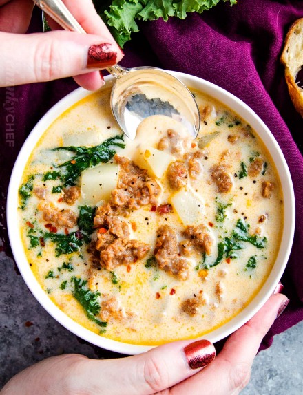 BEST Copycat Zuppa Toscana Recipe - The Chunky Chef