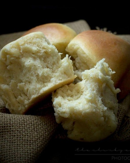 Classic Dinner Rolls - In less than 1 hour! | The Chunky Chef | Everything you love about the soft, pillowy, classic dinner rolls from scratch, but made in SO much less time. Less than 1 hour is all you need!