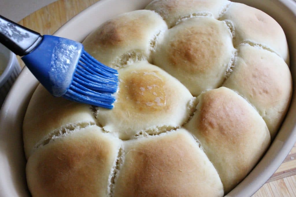 Classic Dinner Rolls - In less than 1 hour! | The Chunky Chef | Everything you love about the soft, pillowy, classic dinner rolls from scratch, but made in SO much less time. Less than 1 hour is all you need!