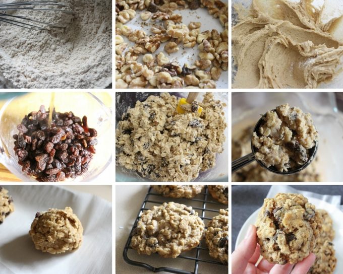 Spiced Brandy Oatmeal Raisin Cookies The Chunky Chef