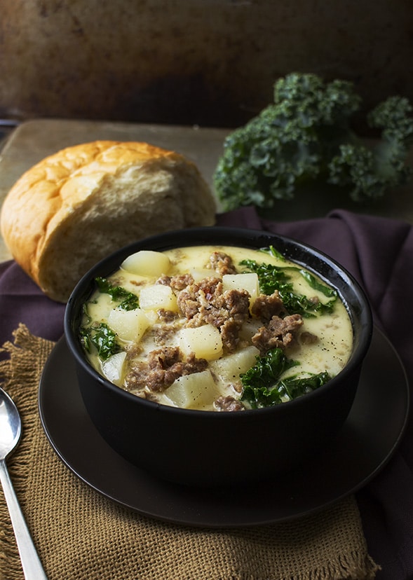 Slow Cooker Zuppa Toscana (1) The Chunky Chef
